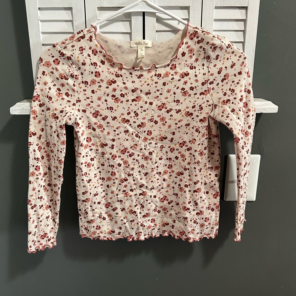 Matilda Jane girls floral top! Size 10 EUC